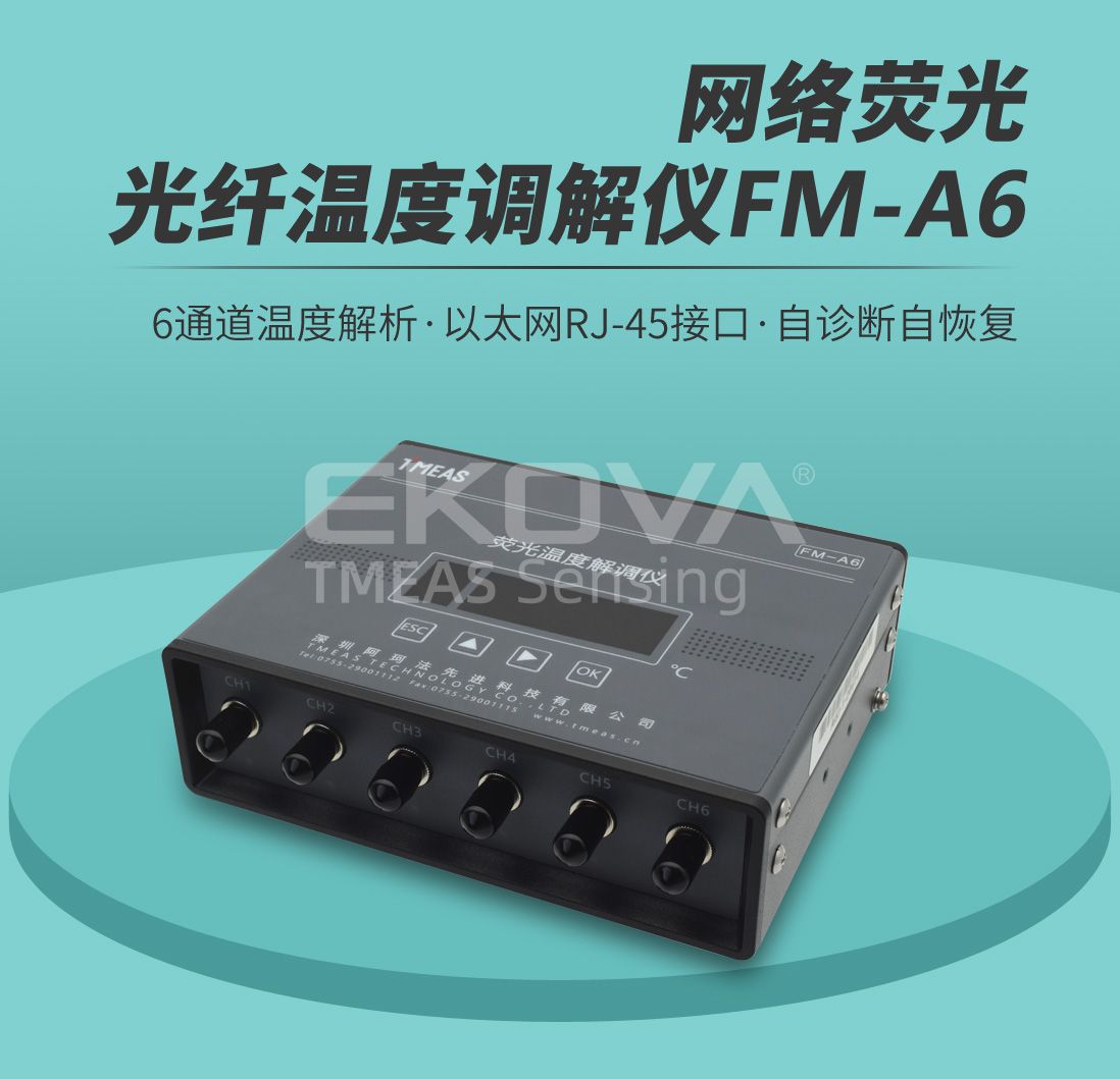 網(wǎng)絡(luò)熒光溫度解調(diào)儀FM-A6